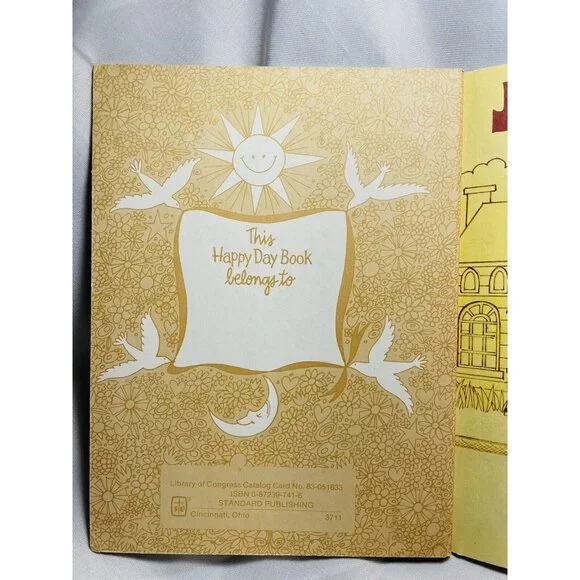 Jesus Loves Me All The Time, A Happy Day Book Vintage Children's Hardcover - Picture 3 of 12